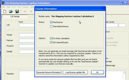 The Shipping System Laytime Calculator