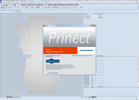EngView System Prinect Package Desinger 4 - 2013