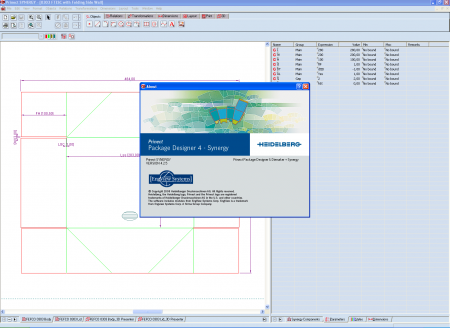 EngView System Prinect Package Desinger 4 - 2013